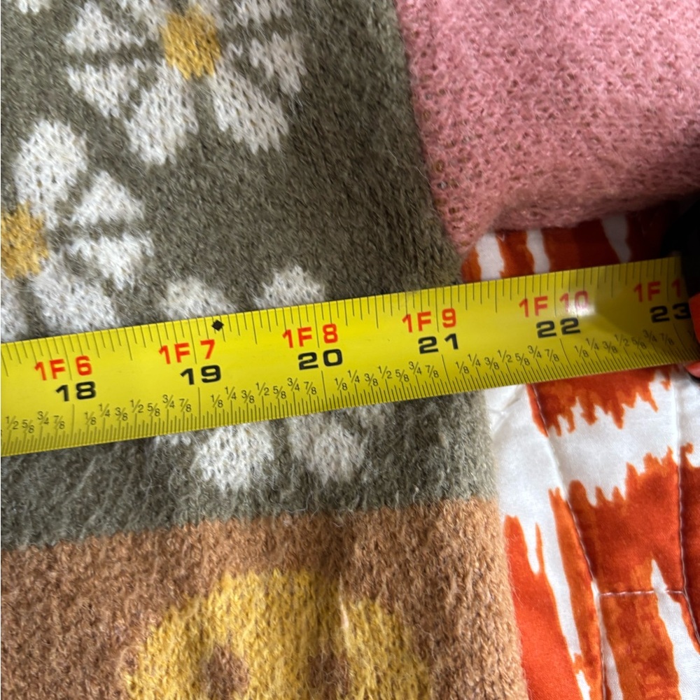 Debut Colorful Patchwork Cardigan Sweater - Picture 6 of 6